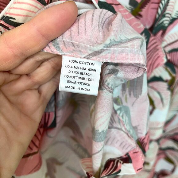 Sant Abel Womens Pajamas Set Size Large Blue Striped The Seabird Pure Cotton - Picture 5 of 10